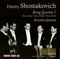WYCOFANY   Shostakovich: String Quartets 1 - Nos. 1, 2 & 5
